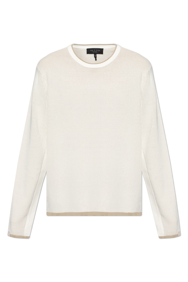 Cream Crew Neck Jumper Rag Bone Vitkac GB